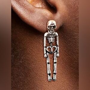 Skeleton earrings M1009